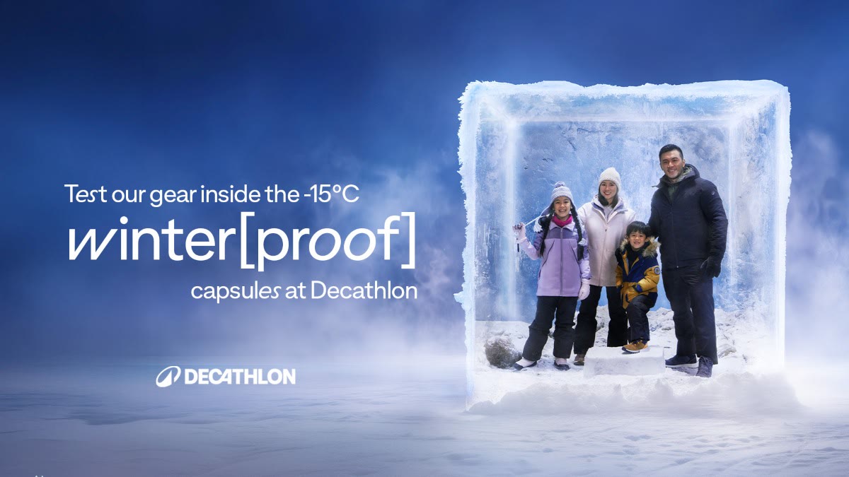 Decathlon's winterproof capsule: test our gear inside the −15°C capsule at Decathlon